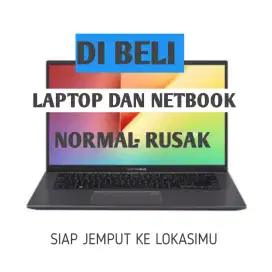 Dibeli Laptop Bekas Segala merk & KONDISI