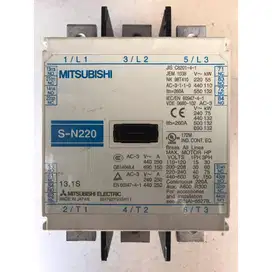 Kontaktor Contactor Mitsubishi S-N220 SN220 SN-220