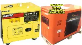 (KRANGGAN TEKNIK)genset silent 10 kva genset 8000 watt daya 8.000 watt