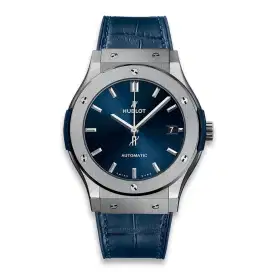 Hublot Classic Fushion Blue Dial Titanium 45 - New in Box