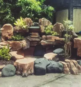 Jasa pembuatan tebing/relief