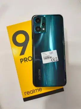 Hp Realme 9 pro 5G 8+8/128 full sett mulus nominus dari baru