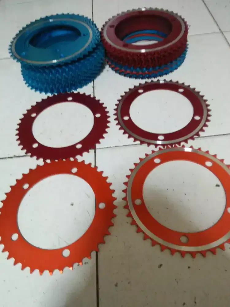 Sepeda fixie chenring