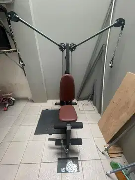 Berwyn CQ543 home gym multifungsi 45kg masih mulus jarang dipakai
