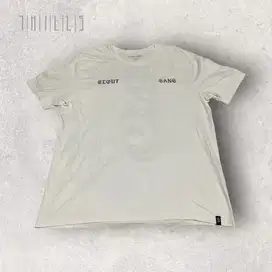 Clout Gang Serpent Short Sleeve Ivory XXL - Kaos Clout Gang