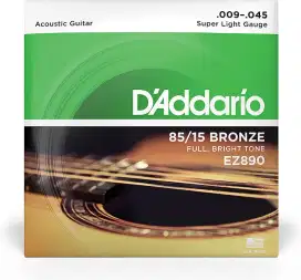 D'addario EZ890/900/910 senar gitar akustik 09/010/011